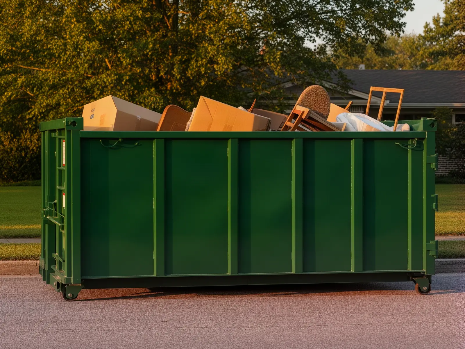 Roll-off dumpster from Full Circle Dumpster Solutions in Birmingham, AL